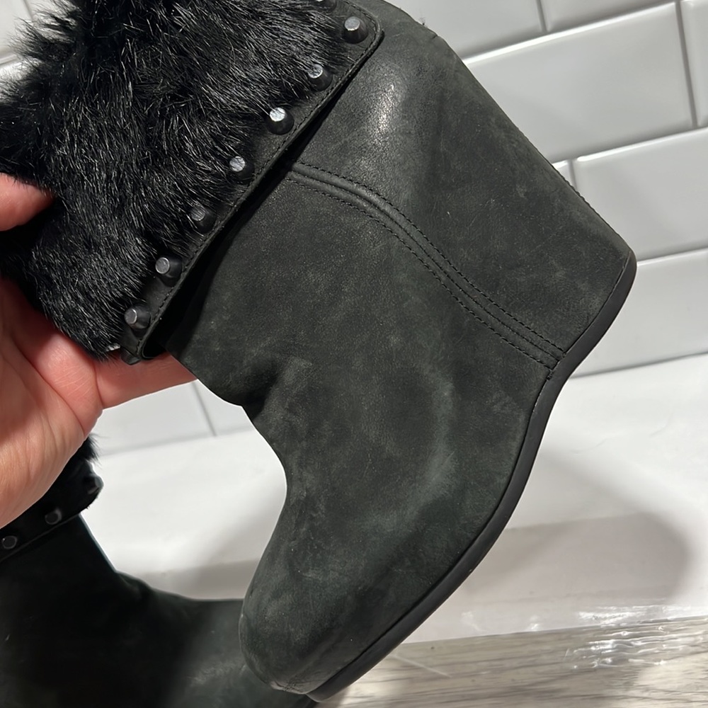 Ash Uranus wedged heel ankle boots sz.37.5 - Picture 9 of 11